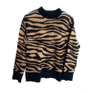 Tiger Print Sweater